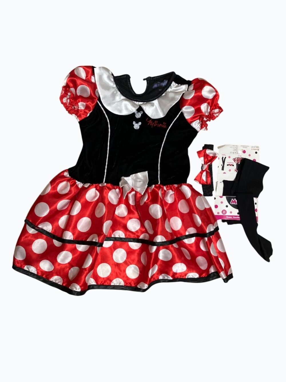 Disney Minnie Mouse Girls Costume Dress 3T